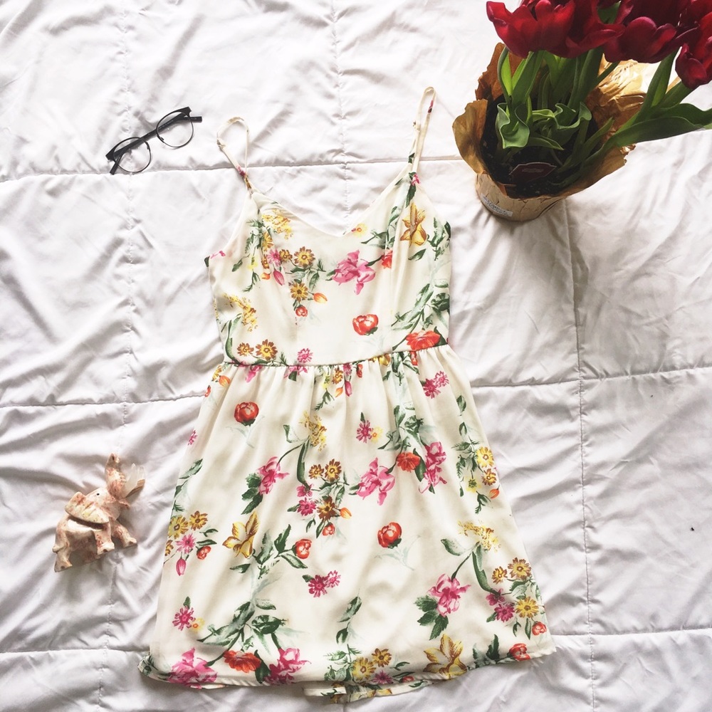 Floral spring dress!